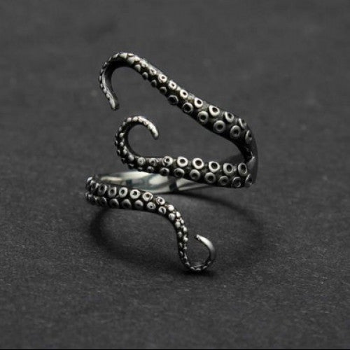 Deep Sea Octopus Finger Ring