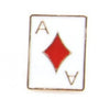 Poker Card Spade Pin Brooch