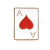 Poker Card Spade Pin Brooch